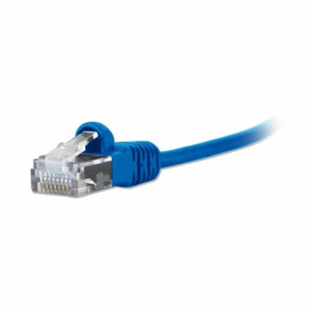 Comprehensive MicroFlex Pro AV-IT CAT6 Snagless Patch Cable Blue 14 ft. MCAT6-14PROBLU
